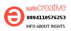 Safe Creative #0804110576253